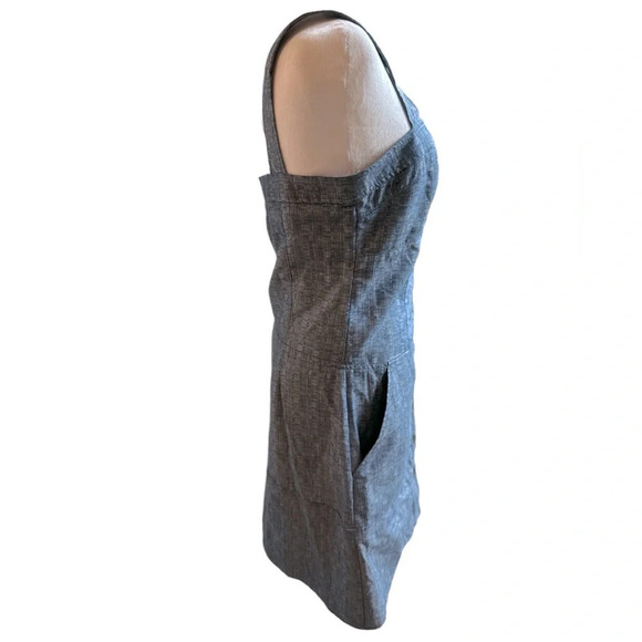 Derek Lam Chambray Button Down Sleeveless Dress with Pockets SZ 8 - Picture 4 of 15